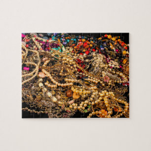 Arca do tesouro da jóia quebra-cabeça de 110