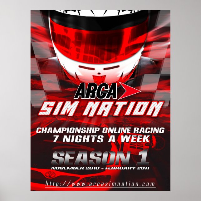 Arca Sim Nation Season 1 Poster (Frente)