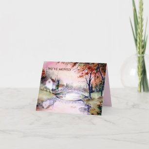 Arch Bridge New Home Nós Mudamos O Anúncio