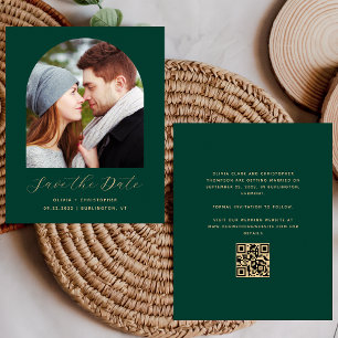 Arch de Fotografia de Orçamento QR Emerald Green S