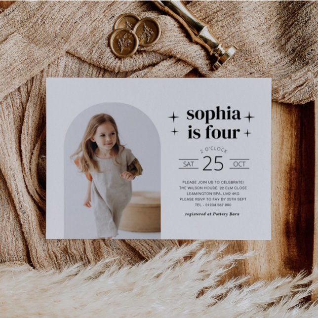 Arch Foto Conjunta de Convite de Aniversário Paisa (Criador carregado)