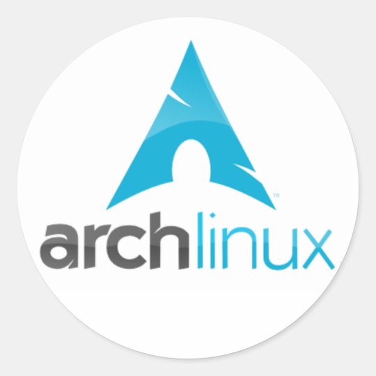 arch linux logo adesivo