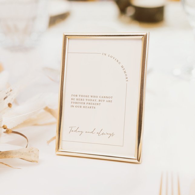 Arch Moderno Em Poster de Memória Adorável (Criador carregado)