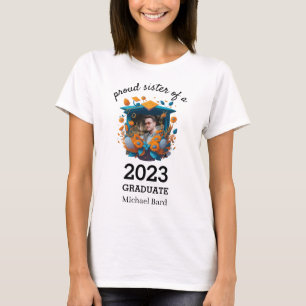 Arch Photo Proud Sister of 2023 Formando T-Shirt