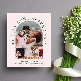 Arch Photo QR Code Rosa Recepção de casamento Conv