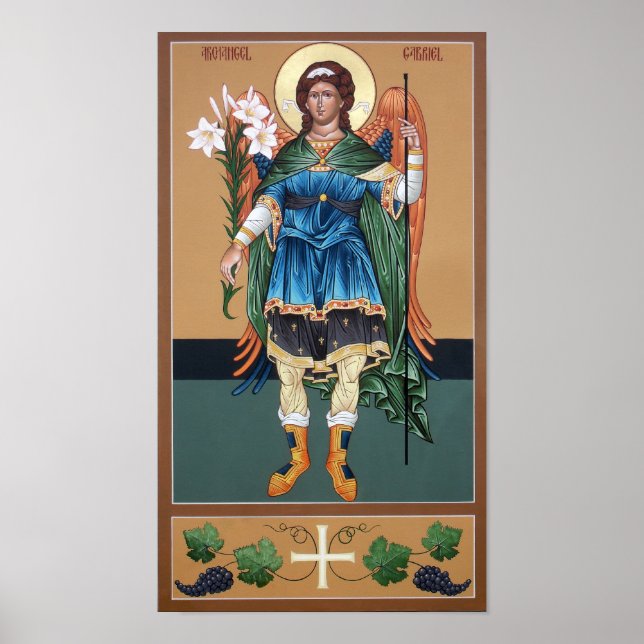 Archangel Gabriel Poster (Frente)