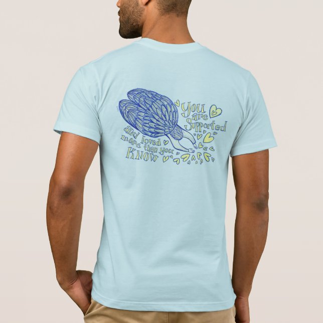 Archangel Michael Love & Support Custom T-Shirts (Verso)