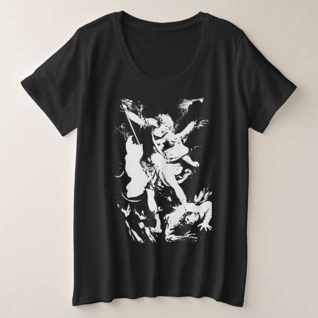 Archangel Michael T-Shirt (Frente do Design)