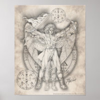 Archangel Uriel Impressão