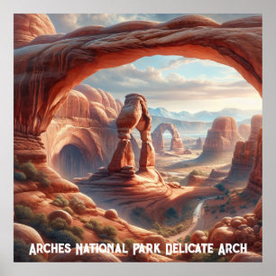 Arches National Park Delicate Arch Poster