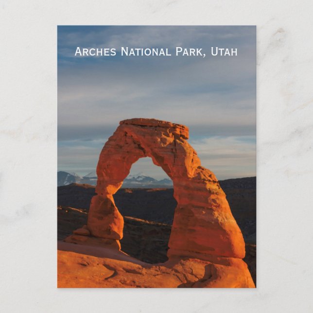 Arches National Park, Utah, EUA Cartão postal (Frente)