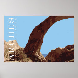 Arches Poster, National Park Impressão