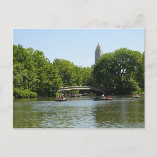 Arco Bridge Central Park Manhattan Cartão postal N (Frente)