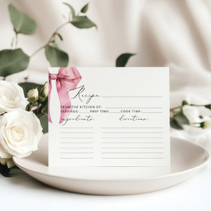 Arco cor-de-rosa Ela é um cartão de recebimento de