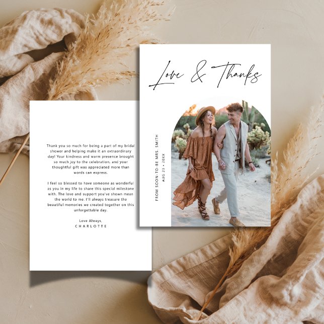 Arco de Amor e Agradecimento em Caligrafia para Ch (Criador carregado)