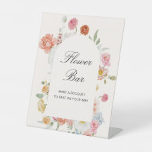 Arco de Flores Coloridas da Primavera Barra de Flo