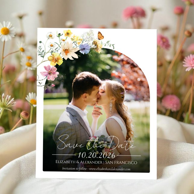 Arco de Flores Silvestres Econômico | Boho Foto Sa (Criador carregado)