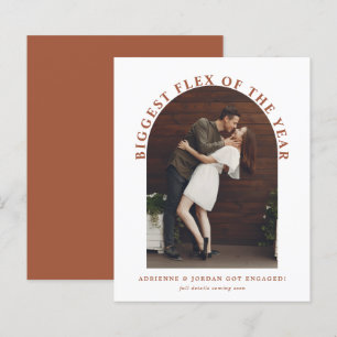 Arco de Terracota para Foto de Ensaio de Engajamen