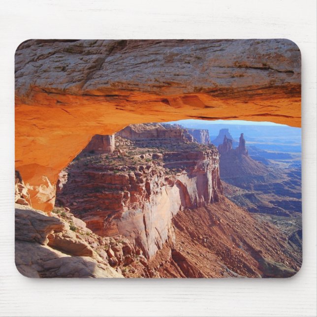 Arco do Mesa no nascer do sol Mousepad (Frente)