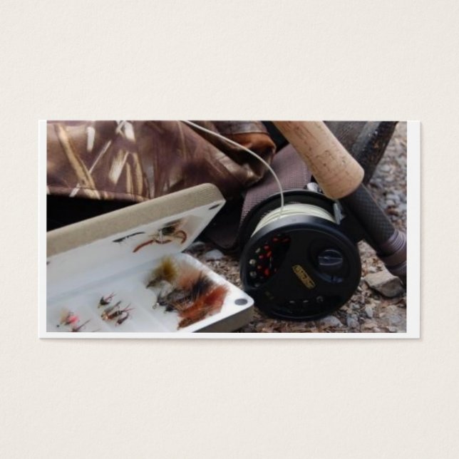 Arco e bobina de pesca (Frente)