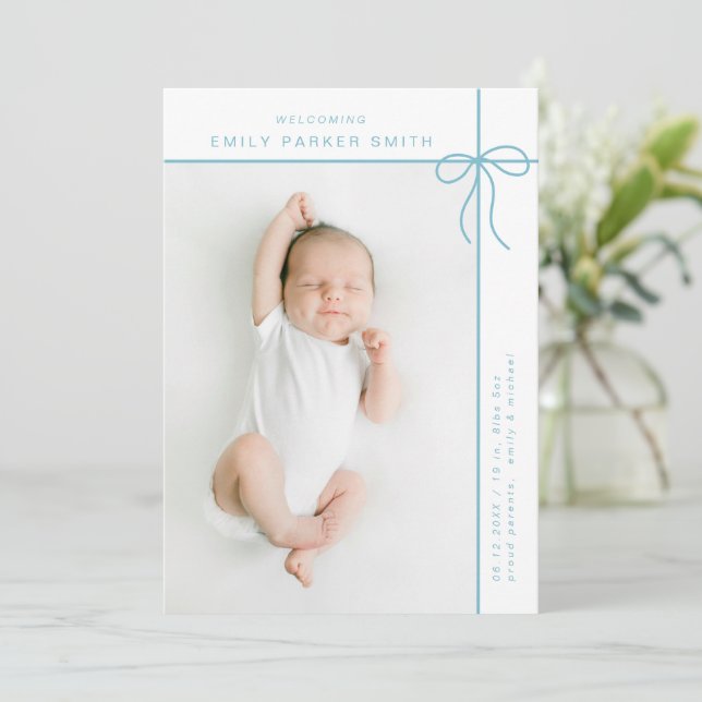 Arco e linhas com cartões de fotos de solteiro ret (Em pé/Frente)