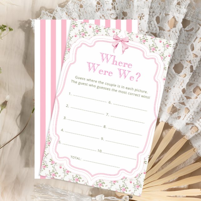 Arco Floral Onde Estávamos O Jogo Do Chá de panela (Criador carregado)