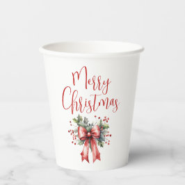 Arco Holly de Script de Feliz Natal Moderno