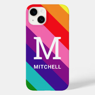 Arco-Íris 8 Stripe Orgulho gay Monograma Personali