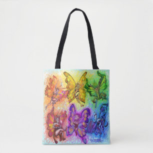 Arco-íris de Faeries Tote Bag