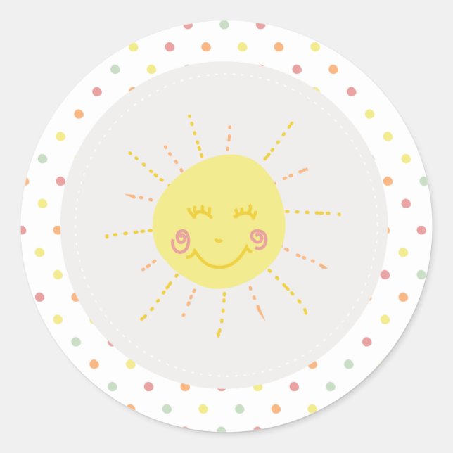 Arco-íris e adesivos (Frente)