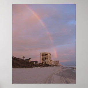 Arco-íris em Daytona Beach Impressão