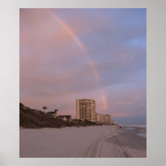 Arco-íris em Daytona Beach Impressão