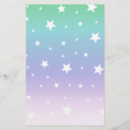 Arco-íris estrelas Sternenhimmel doce delicada