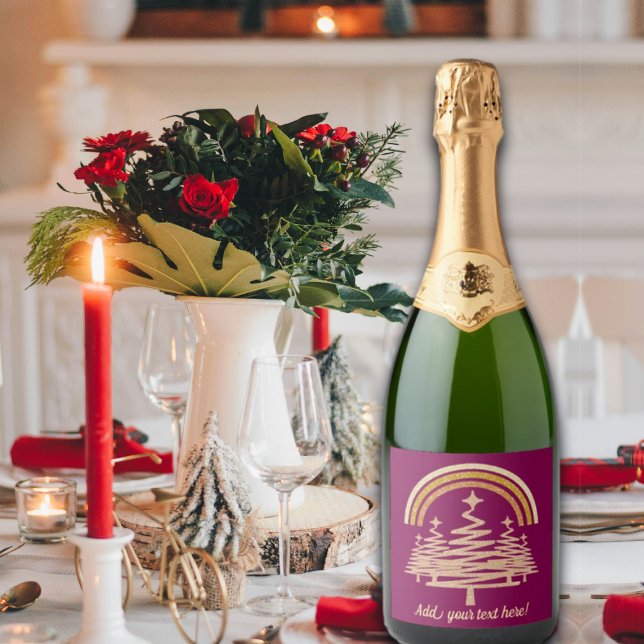 Arco-Íris Festivo Dourado Estimulando Árvores-Alvo (Criador carregado)