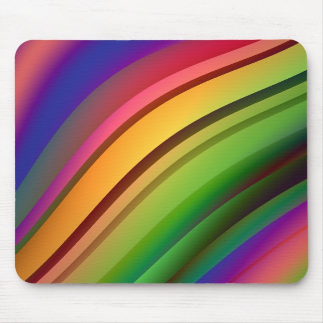 Arco-íris Mousepad (Frente)