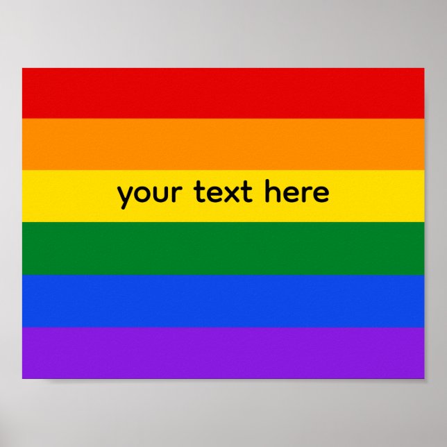 Arco-íris nº 1 Poster (Frente)