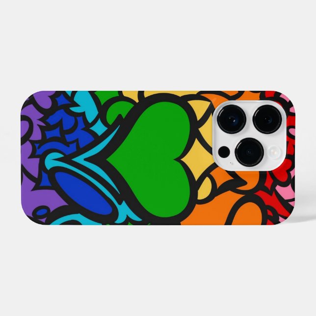 Arco-íris Orgulho 8-Faixas Ziguezague (Verso Horizontal)