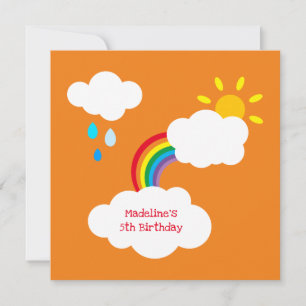 Arco-Íris Personalizado, Nuvens, Chuva e Nascimen