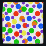 Arco-Íris Pontos Coloridos Bandana Para Pessoas E<br><div class="desc">Arco-Íris Pontos Coloridos Bandana Para Pessoas E Pets</div>