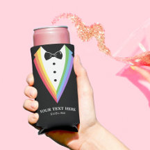 Arco-íris Preto Personalizado para Padrinhos Orgul