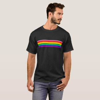 Arco-Íris Sinalizador LGBTQIA Orgulho gay T-Shirt