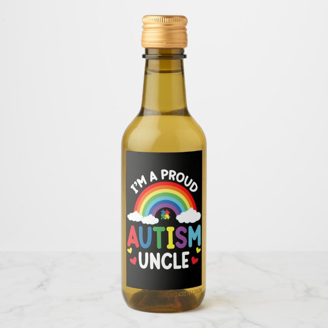 Arco-íris Sou Um Tio Orgulhoso Conscientização do  (Frente)