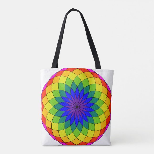 Arco-Íris Torus Tote Bag (Verso)