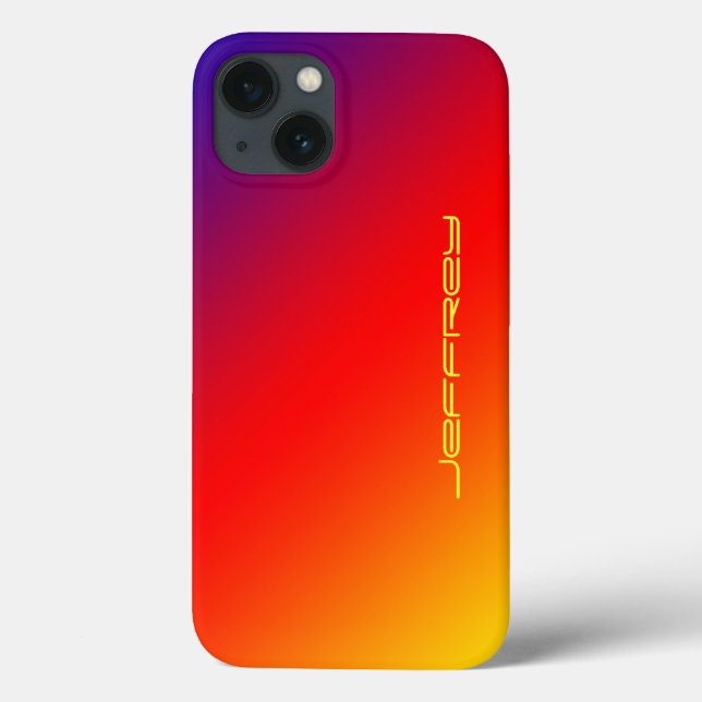 Arco-Íris vívido, Nome, Amarelo Vermelho Laranja (Verso)