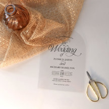 Arco Minimalista Moderno Casamento Elegante