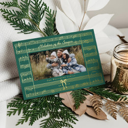 Arco Mínimo Fa La Sheet Música Foto de Natal