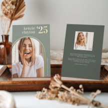 Arco Moderno | Anúncio de graduação de folhas