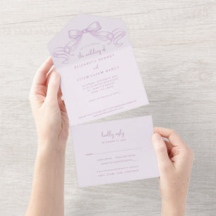 Arco Romântico esboçado   Casamento Lilac De