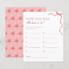 Arco Rosa De Fita Quão Velho Era O Jogo Da Noiva