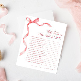 Arco rosa de fita que conhece o melhor jogo da noi